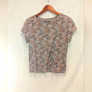 American Eagle Soft & Sexy Paisley T Shirt